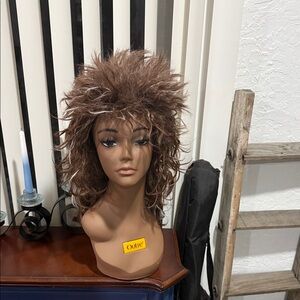 Tina Turner circa 80’s Brown Women's Wig